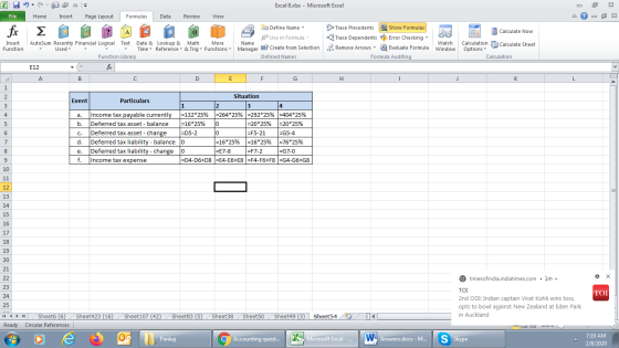 Excel 8.xlsx - Microsoft Excel X 90 = File Home Insert Page Layout Formulas Data Review View - 2 x fr EO ? A o @ Calculate No