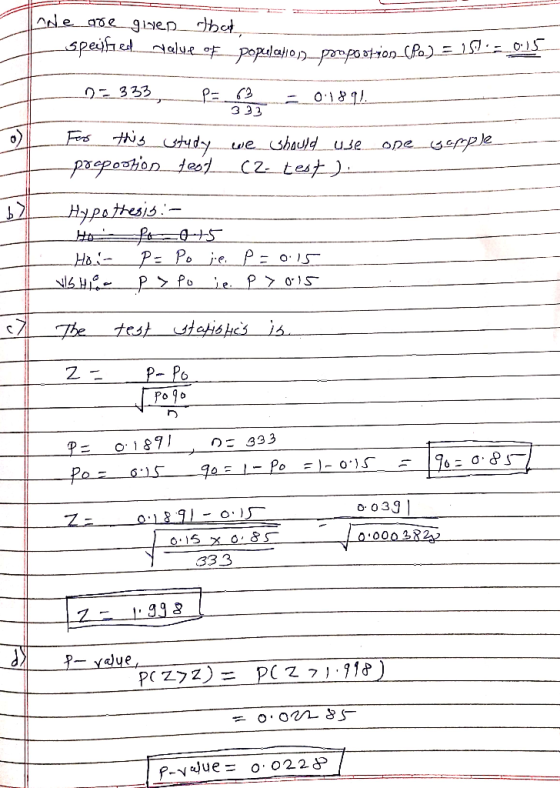one are given that spechel_alul of populations_pomportion(Pe) =_159-=_0:15 - 02333 _PE63 = 0.1891. For this study we should u