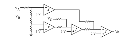 VA VB 3 V VC-W- 3 V 3 V- Vo 2 V