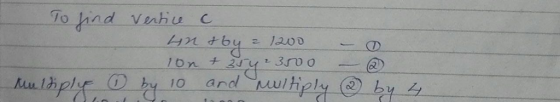 To ind vnhu c の 1o and ultiply 2