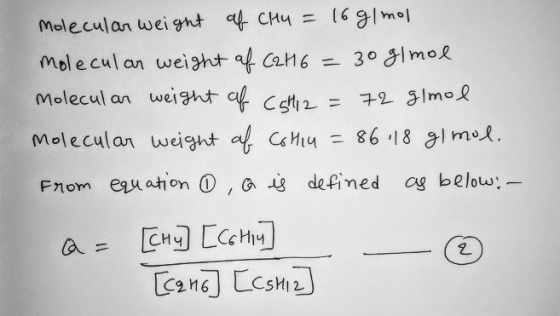 Moleculan wei ght CHu (691mol Molecul an uweight Cat6 30 glmoR Molecul an weight c C2 72 Imo Moleculan wweight a CoMiu 86 18