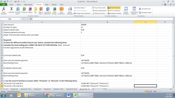 Excel 8.xlsx - Microsoft Excel X X-0 2 = File Home Insert Page Layout Formulas Data Review View A OP X fic BA Calculate Now I