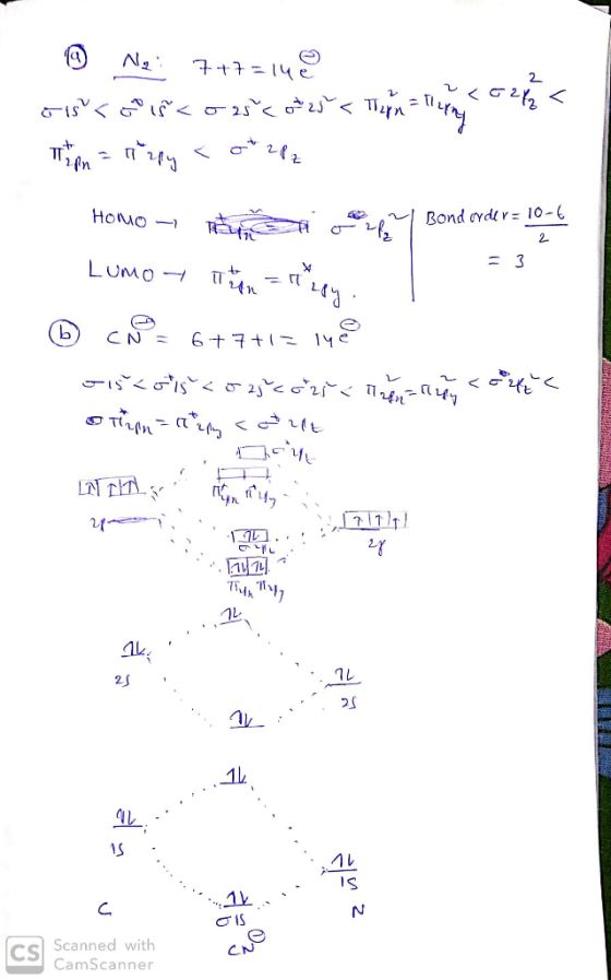 1. < 02t2 < 4 Tax it () N3 3+7 - 11 5 s< < 0 3 2 น แ ฯ ** , HOMO y 7 Bond order = 10-6 2 - LUM 0 1 มีน - [ 2 จน 3 (1) C -