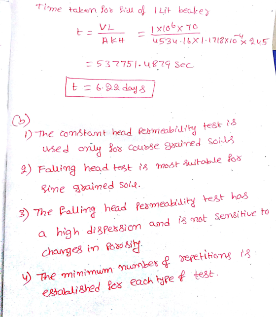 ˇㄥ 53775)-U879 Sec. 1)The comstant head Rameabidity test s Falimg head test ts most Sitoble os 3 The Palig head Pesmechidity