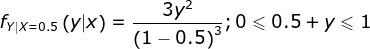 зуг fyX= 0.5 (y|x) (1-0.5)