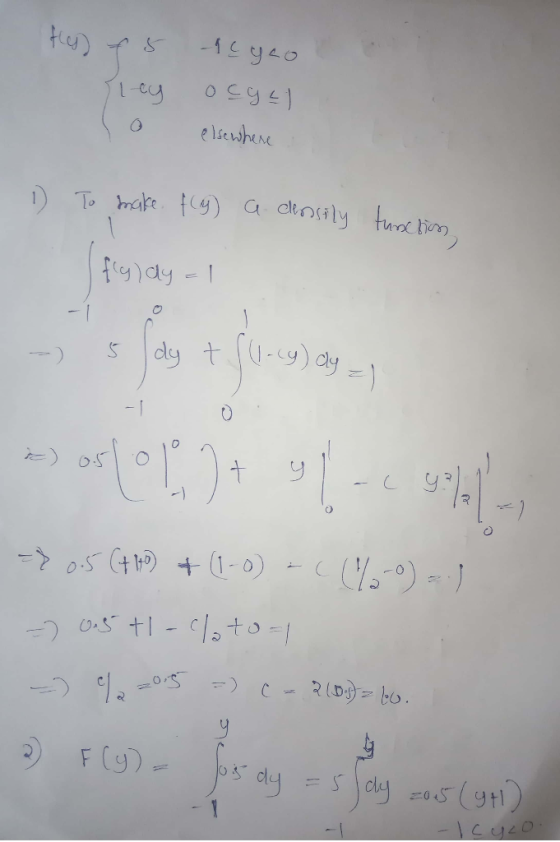 1-ey elsewhere D T make fg) a dnsily tun i Frgldy- dy t-9)a - ) -1 > of o l 0 - -0)- F (9) dy