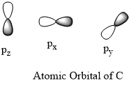 8 Py Pz Atomic Orbital of C
