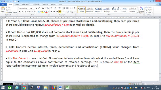 - O WOULD File Home Insert In Year 2 - Microsoft Word (Product Activation Failed) View Page Layout References Mailings Review