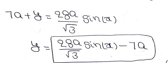 Taty=280 Sinca) 3 280 sinla)-7a 13 y no