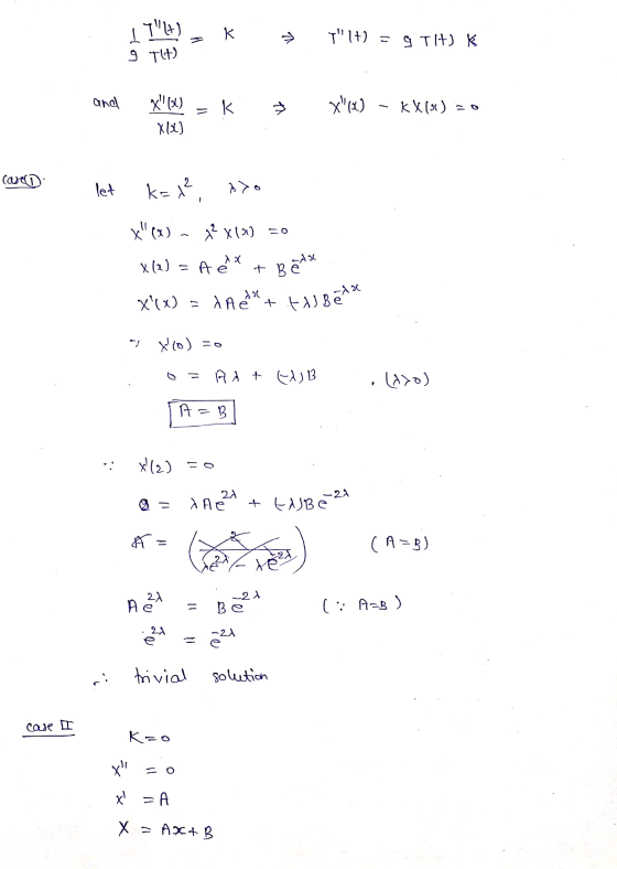 X I TIH) 9 TH) Y1+) TA = 9 TI+) K and X!! (OL) - K x(x) k X (a) = 0 T XL) Card let k=1?, 170 x () - 12 X 1212 -O XX - A é