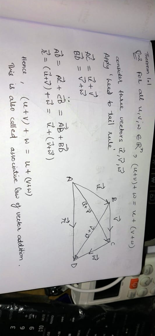 Theorem lol 0-2 for all niu, w ER & (utu)t w = ret (vtw) consider three Apply need to vectors i, u, w tail rule of A 2 AC = u