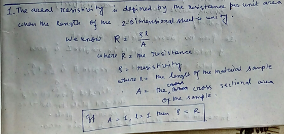 1. The anaal tun shu: ha a detined by me uhi stance on unit area ectisnal