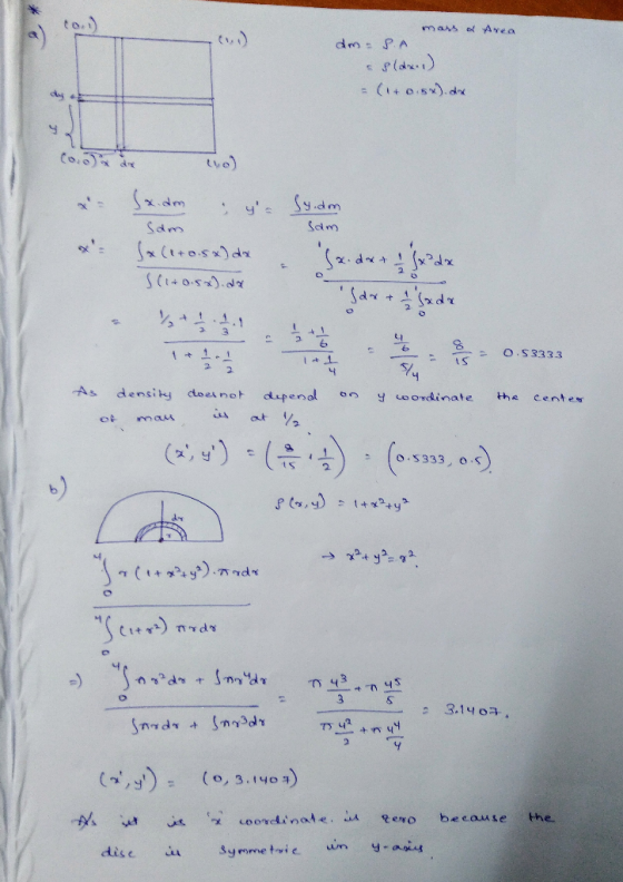 o) χ.dm y.d m Sdro 2 1+1.2 S! -As dens; hy doet not depenal 。 Yeo ordinate the Center tas ar man O S333 o.S (o, 3.tve ) バ)z