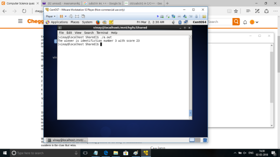 G Computer Science ques X(82 unread) -meenamaniks |G substrin inc ++ -Google Se | a stdsubstro in c/C++ -Gee + CentOS7-VMware