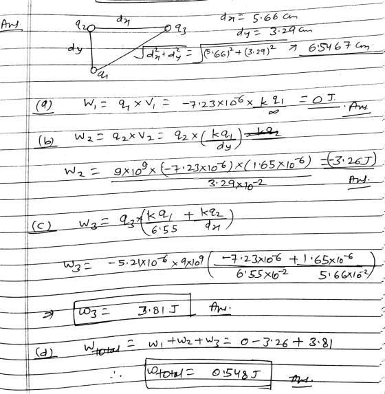 Aus 920 an 093 da = 5.66cm dy= 3.29 cm dat dy = 8.66;²+(3:29)2 * 6.5467cm dy ал (9) W, = q xv, = -723x100x_k 21 SOJ Am dy (6