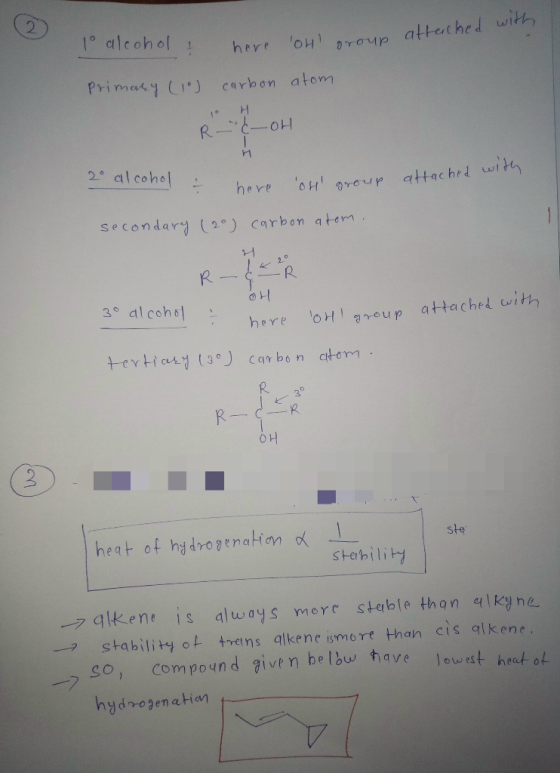 To alcohol & here H group attacked with here OH group atten Primary (10) carbon atom R = (-OH 20 alcohol & here oll group