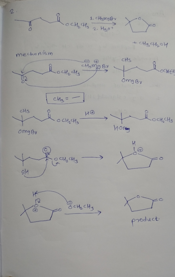 1. cHling Br LocH Hz Z. Hoot + H₂ choy mechanism CH3 Hom OCH₂ 13 Omg Br [ CH₂=- is not a CH3 Косово м O CH₂ M₂ LOCH H3 сло, м