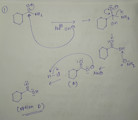 20.C د الام. NH2 OH Na ON L 0: •OH + Nog ld Na H-d (A) -OH Coption