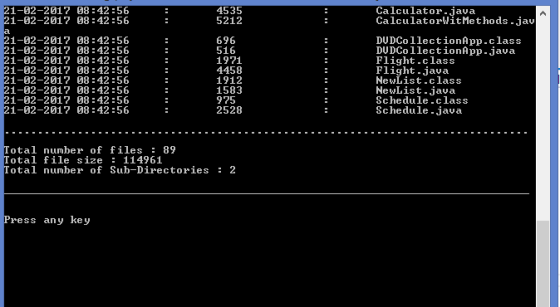 1-02-2017 08:4256 1-02-2017 08:42:56 4535 5212 Calculator-java CalculatorWitMethods.jav 1-02-2017 08:4256 1-02-2017 08:4256 1