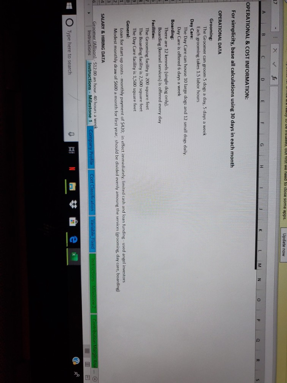 TOLED Tuy Demstalled, but first we need to close some apps. Update now A B C D E F G H J K L M N O P Q R S OPERATIONAL & COST
