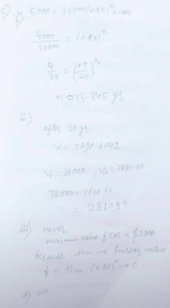 C. 5000 - 35000055512, 4ooo (0,05) n=13-345yr after 20 ye Vo = 36000 Vo = 784060 36000-7890.60 2810944 never nonimam velas ga
