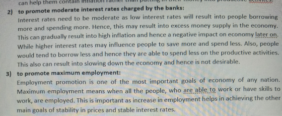 can help them condiD LIITTOLICHID LUNI 2) to promote moderate interest rates charged by the banks: Interest rates need to be