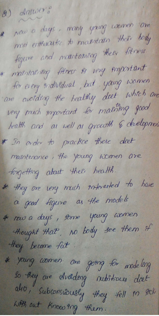 aure ard pmntaoieg Her finesr r In oder to prachce hese det maintenance , tfe 、young armen are ingetfng akut ther heath -Hey