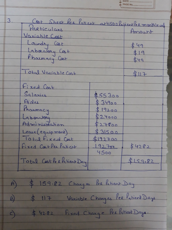 DATE PAGE No. Amouht Variable Cast 49 $14 $49 Total Vauiable Ces #53 $ 34900 : 1200 2 1900 b o Lease 192700 928 4500 Total Vauisble Choc