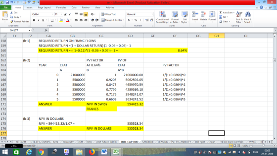 ke - Microsoft Excel (Product Activation Failed) Formulas File Home Insert Page Layout Data Review View Add-Ins Z AutoSum Cut