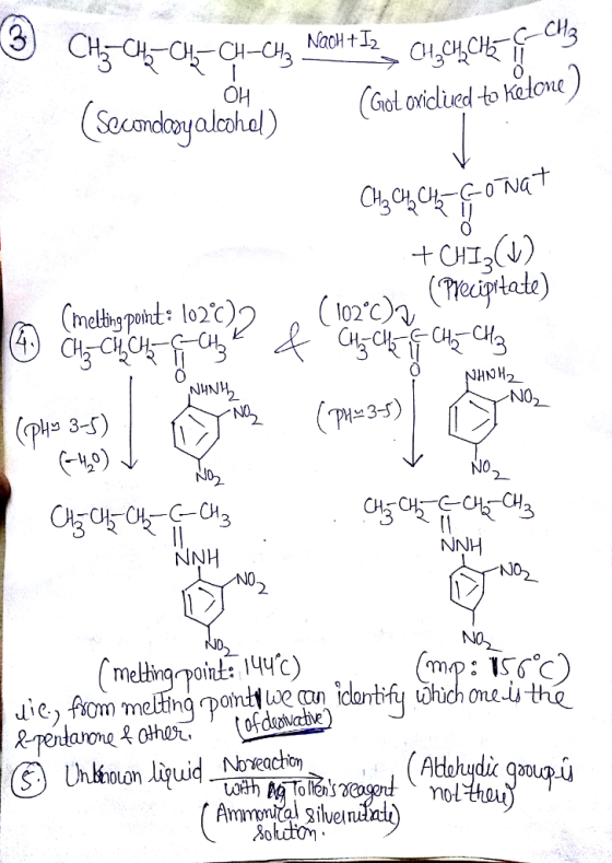 Caig Gol ovclin to hao OH Socondoyalcohal) Theciptate) HNH (-49) No 31 NNH NNH N102 2. meltingrpoink 144c) /mp: 156 ) öhichom