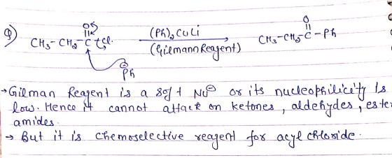 Hoc ta. 9) cus-countries the content is conreuse- (Phoculi Cliemann Reagent) CHz-et- Cph ooh Gilman Reagent is a soft Noo or