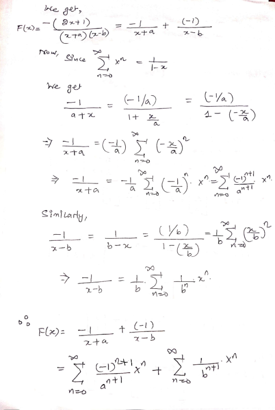 aeger, + (-) | F(x) - (ax+1) | (7) (-) t a 6 movi Sue We get LA ata | ㅋ 4 () C) () Similarly, 다 . > - - = 1. 5 1 2 o F(x) 네 +