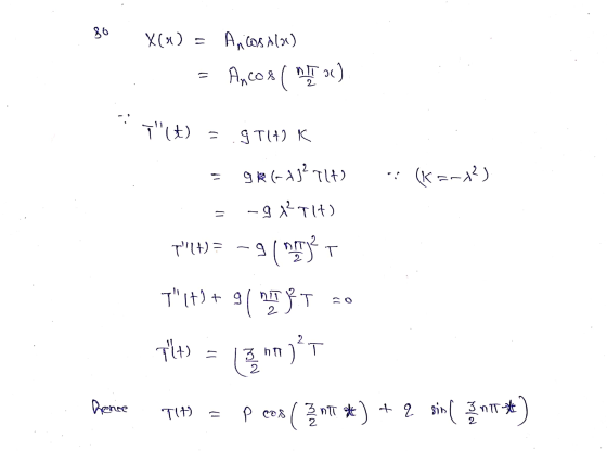 86 X(X) = Ancosala) Ancos (T3) i(+) =.9THIK 11 (kamy?) 9K (2127173 -91 TH) 7+) = -9 (nyt - 11+) + 91 TBT TL4) 17 ho T Re