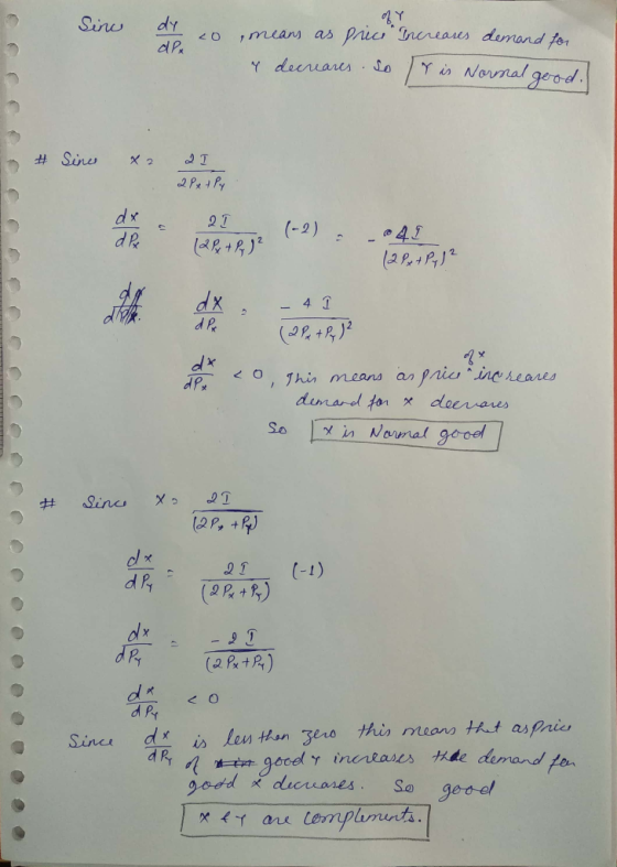 Sinw d o imean as prics Ireriases demand fer dr 드 21 (-2) -@41 ^ , dx 4 ,hin means an prio neneans d呎 (a &%)