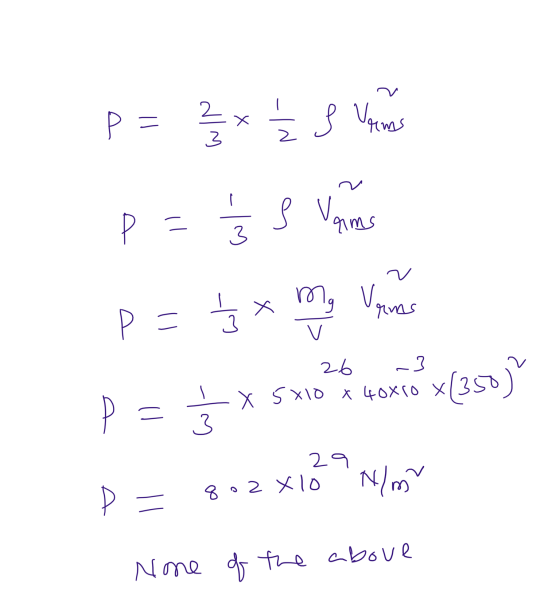 ny p= 2 x Ž 3 Van X rus r Vannas u26 p = 1/3 s vam P = ģx m P = 7x seranie x(250) V 26 29 N/m P = 802xlo None of the above