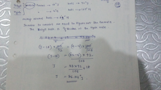 boils → 72° tu Inorder to convert vw need bo pigure out 土hi formul9 . J-18) (82- (324X 12