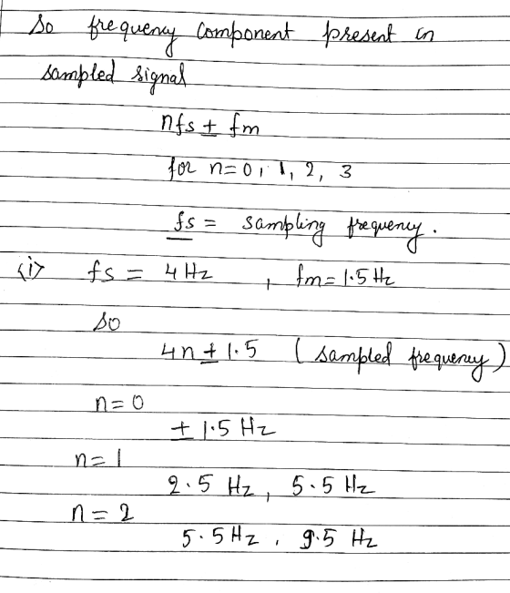 te 5.5Hz , 9.5 Hz.