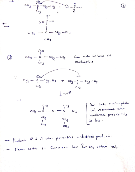 & CH₂ - C-cita-CH3 + сн. 1 G-. -OH y=0 ol O-by-0-0 сна — — сну -сна CH3 OH CH3 - - CHg – CH₂ CH₃ as can also behave nucleophi