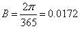 27T 365 B=-= 0.0172