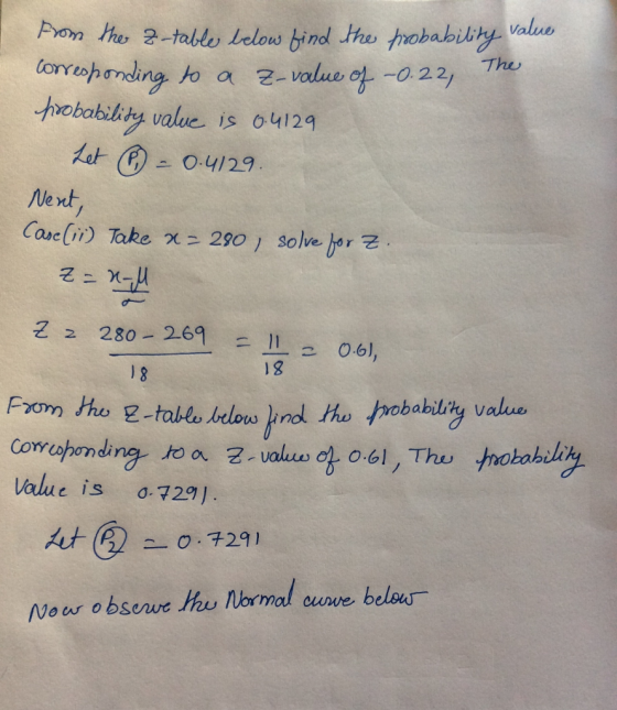 The from the 2-table below find the probability value corresponding to a Z-value of -0.22, 7 probability value is 0.4129 Let
