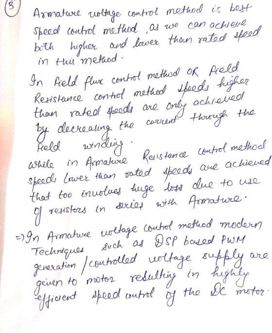 Amature uottage control method is bet Speed outrol mathod au we bth higher and laver than rtod feod in tui metaiod can achien