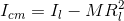 I_{cm}=I_l-MR_l^2