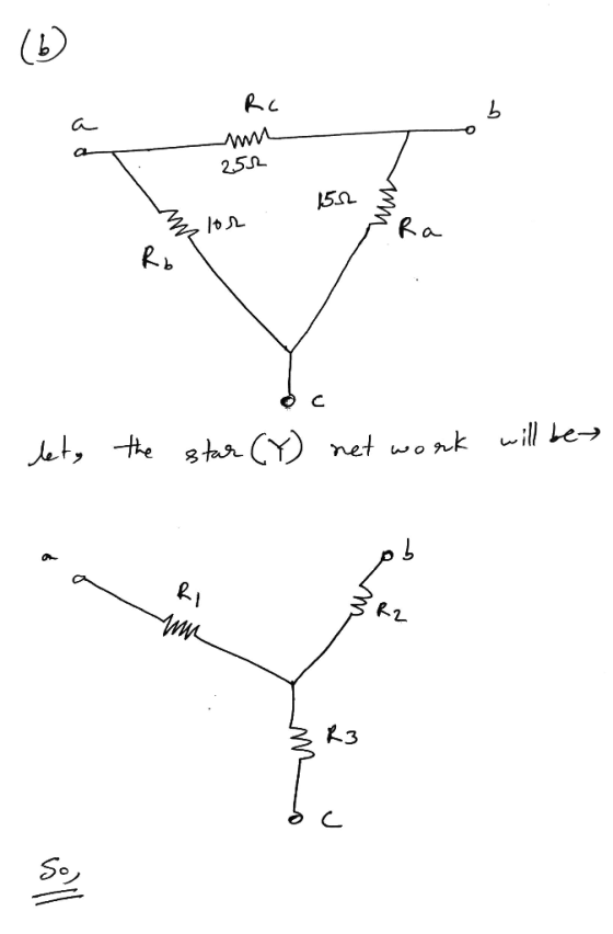 Rc 2512 5s Se z lor let, the star (Y) net work will be _ RI R2 w