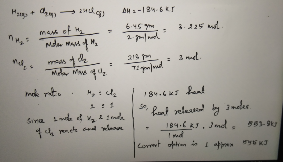 Hreg + Cheg 2HUG) mass of h = Dl 2-184.6k5 . = 3.225 mol. 6.45am Wor 2 NH: Molar mass of 2 lM44 ми, nel ma mass of ch Molar m