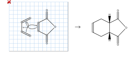 Add curved arrows to the reactants to show the for