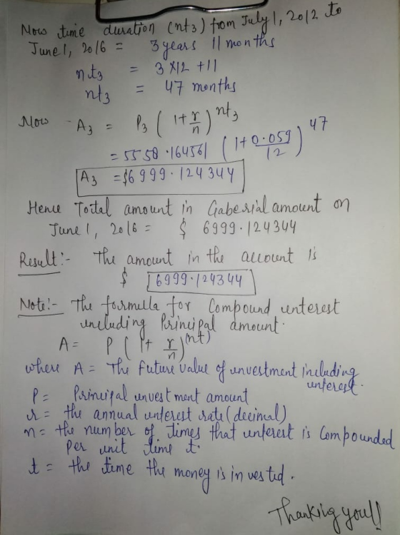 Mow Az 47 Mow time duration ents) from July 1, 2012 to June 1, 2016 3 years il months nitz 3x12 +11 nt3 = 47 months P ( 1tryn