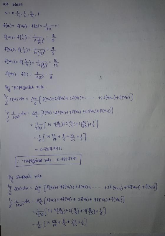 we have a=0; f(0) = f(no) = f(0) = 1 HO f(1) = f( 4 ) = 16 17 HG) 4 f(2)= f ( ) = H() 2 - 5 f(3) = f( 3 ) = f(M4) = f(1) = 1