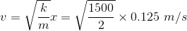 1500 2 X 0.125 m/s