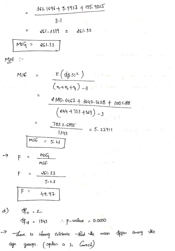 363. 1696+3.5917 + 155.9025 3-1 261.3319 = 1 261.33 1989 = 261.33 MISE :- MSE . e I( des;2 ) B (mit ne tng) - 3 hindert dekle