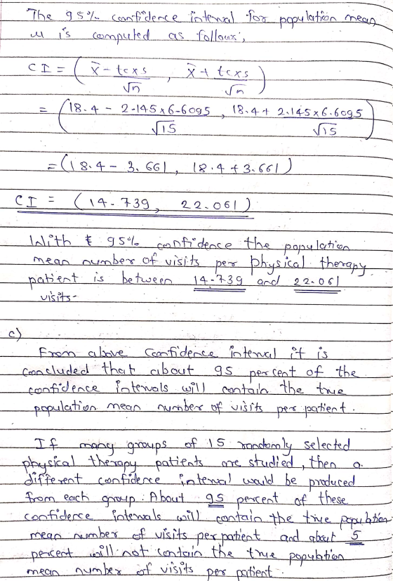 The g5% confidence internal for population meas is completed as followss l C I = e (18.4 x - texs xt texs vo ra 18.4 2-145x6